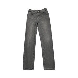 Vero Moda Jeans Womens 26 Black VMCARLA HR REG STRANK J Straight High Rise Denim